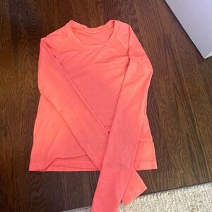 LIMITED EDITION — Sunset Lululemon Long Sleeve Swiftly Tech
